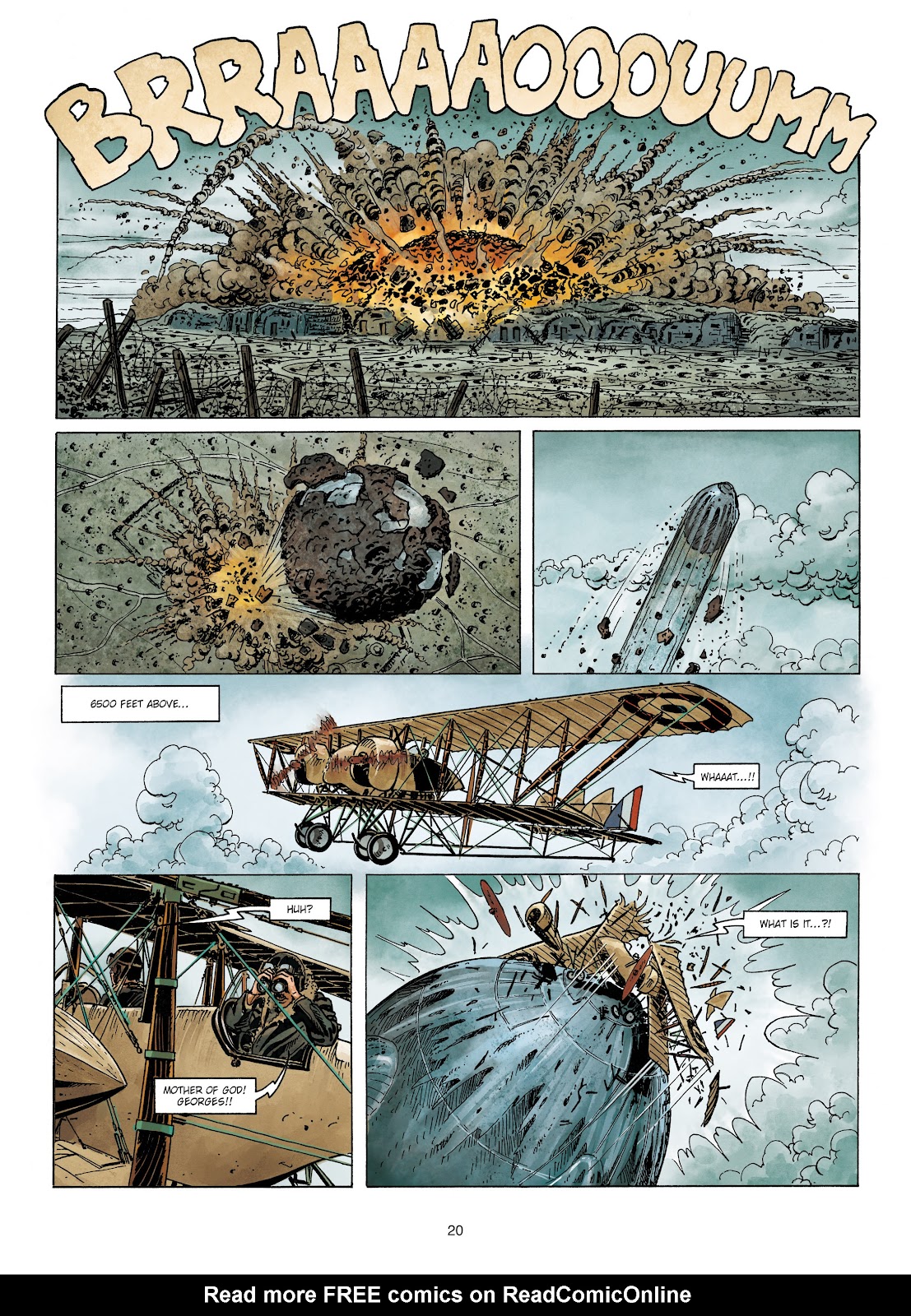 War of the World War One Vol. 1: The Thing Below the Trenches Full - Page 20
