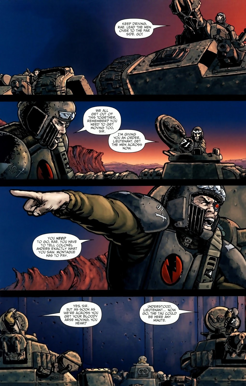Warhammer 40,000: Fire & Honour Issue #4 - Page 17