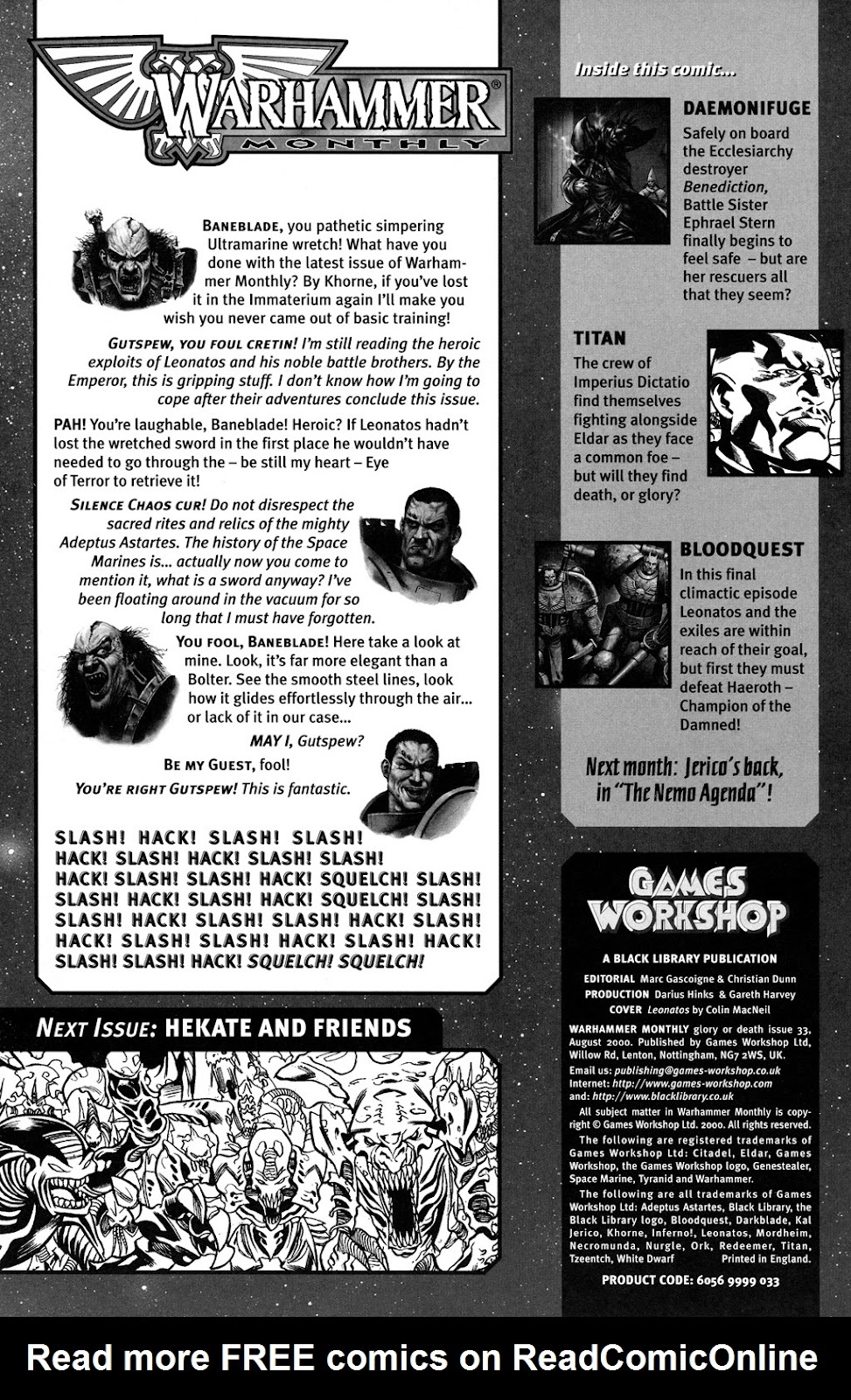 Warhammer Monthly Issue #33 - Page 2
