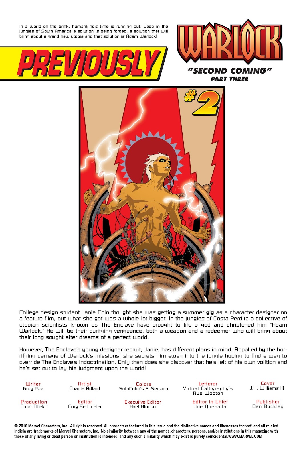 Warlock (2004) Issue #3 - Page 2