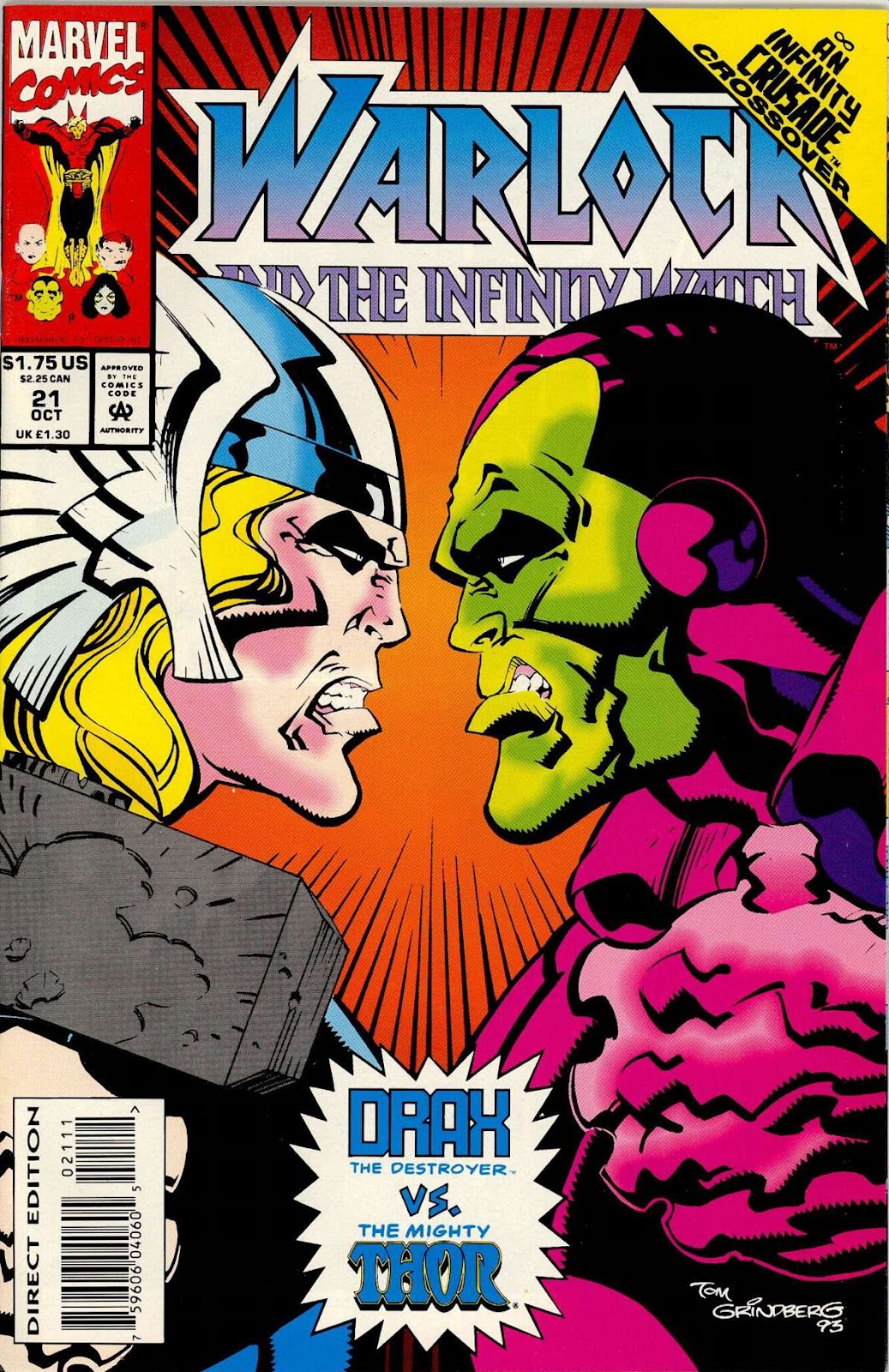 Warlock and the Infinity Watch Issue #21 - Page 1
