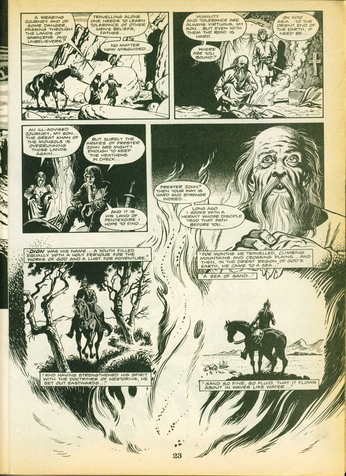 Warrior (1982) Issue #11 - Page 23