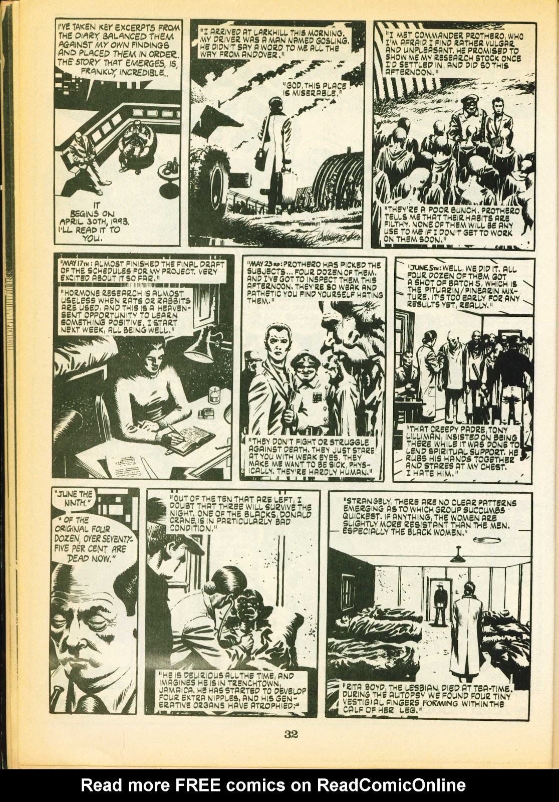 Warrior (1982) Issue #11 - Page 32