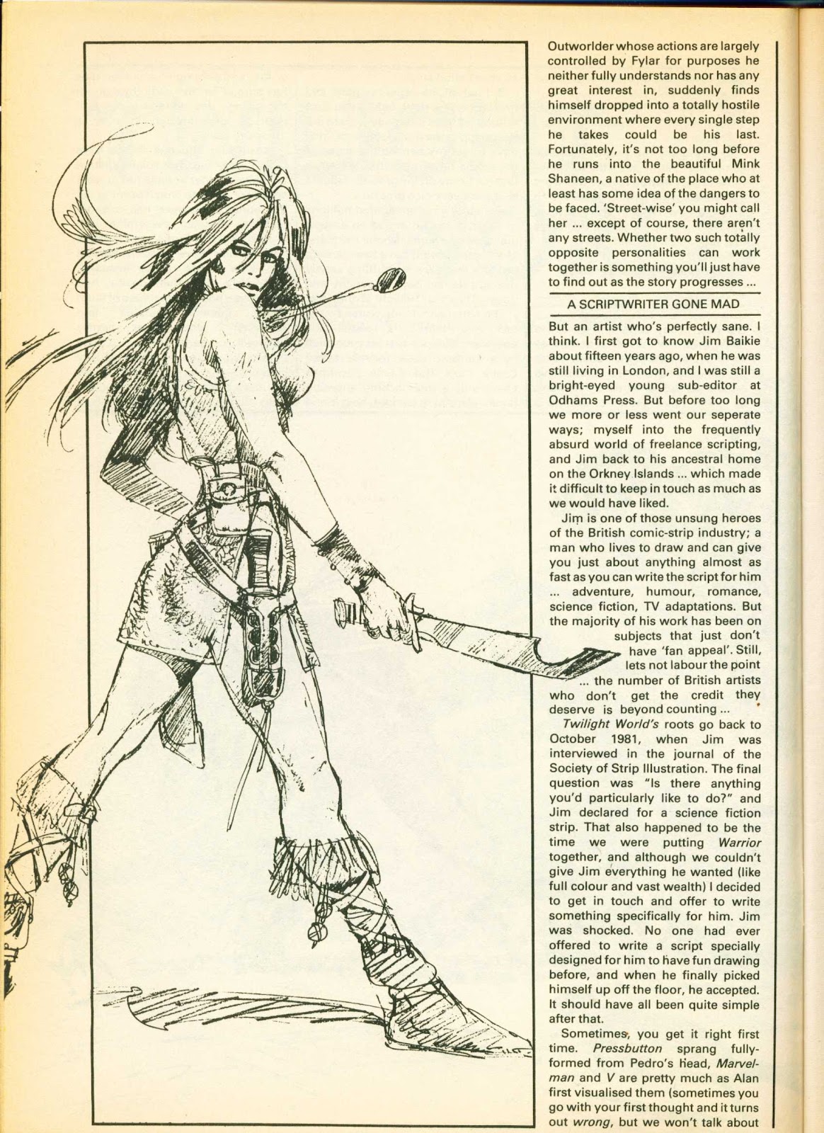 Warrior (1982) Issue #13 - Page 12