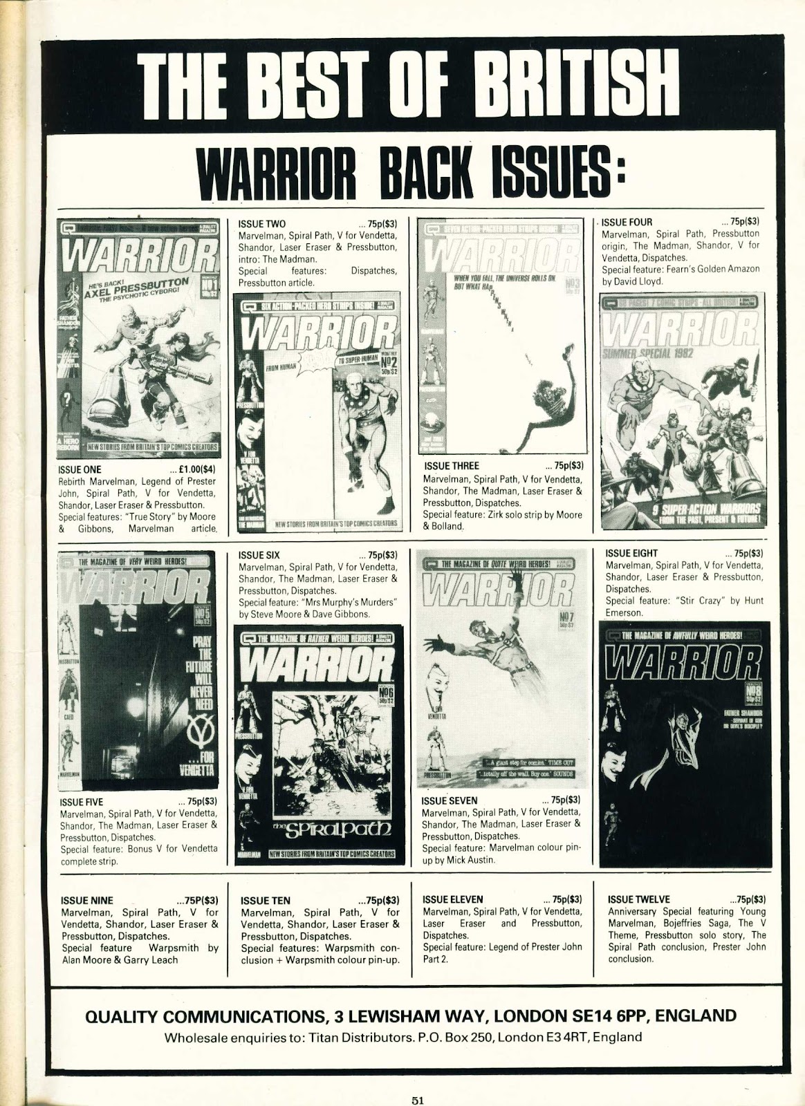 Warrior (1982) Issue #13 - Page 51