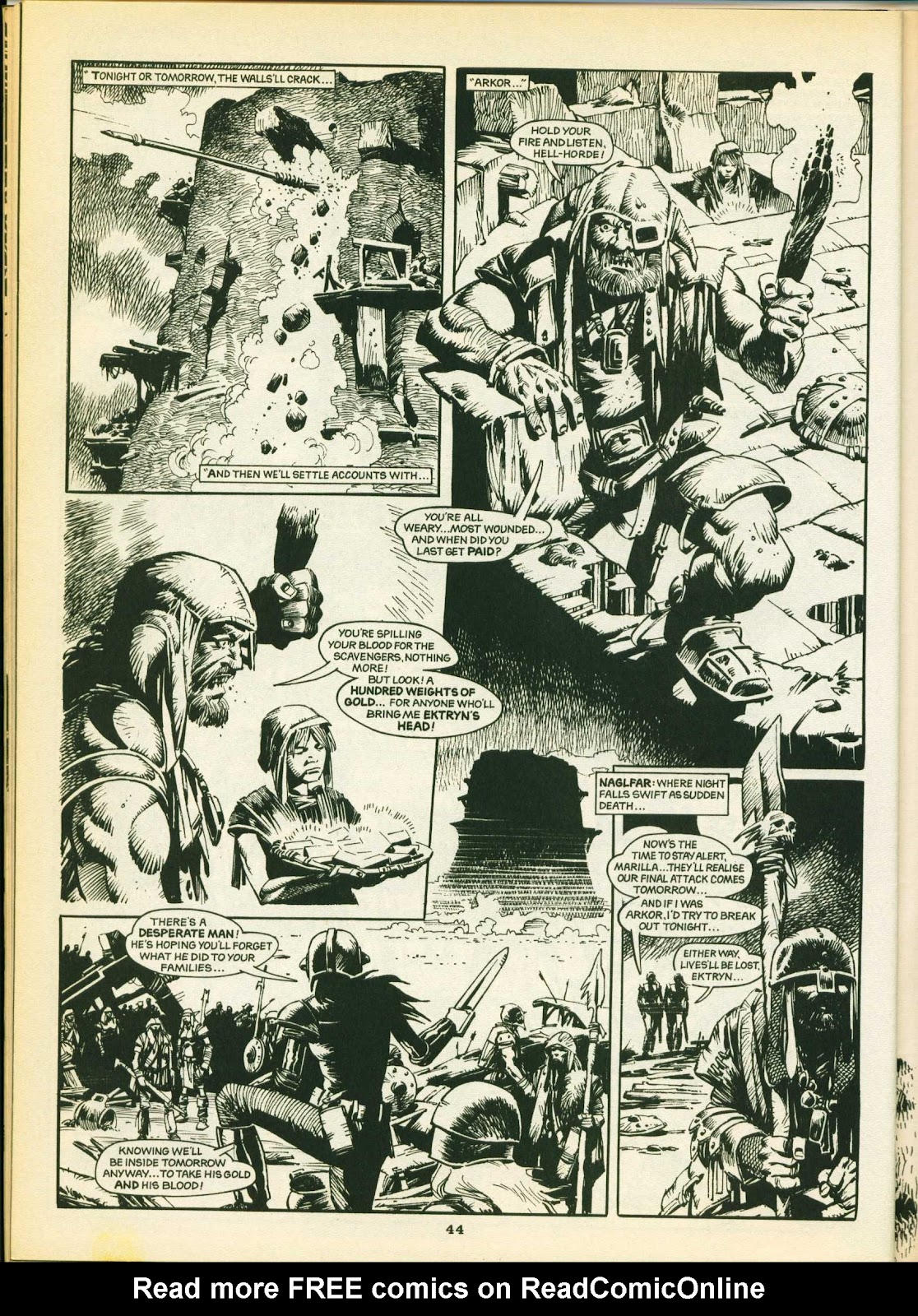 Warrior (1982) Issue #14 - Page 44