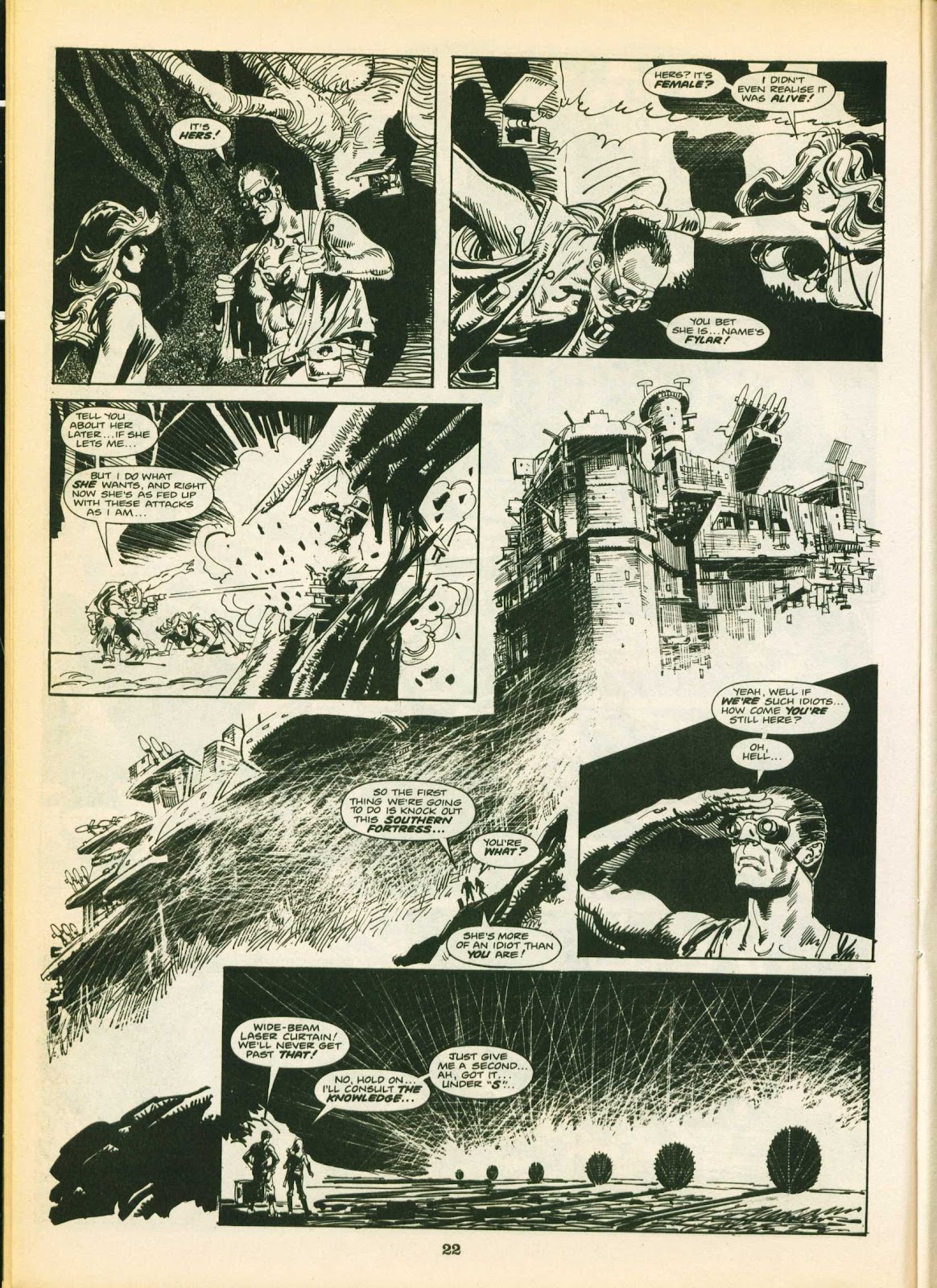Warrior (1982) Issue #16 - Page 22