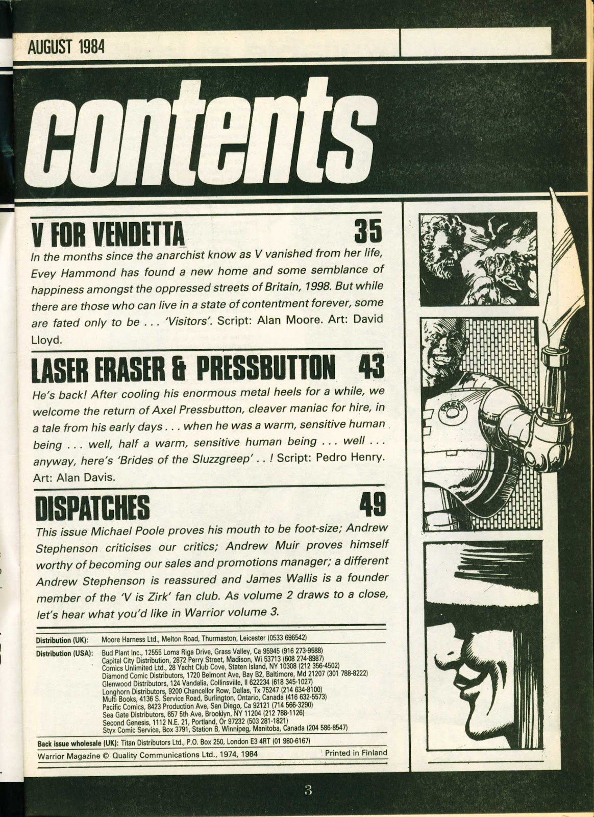 Warrior (1982) Issue #21 - Page 3