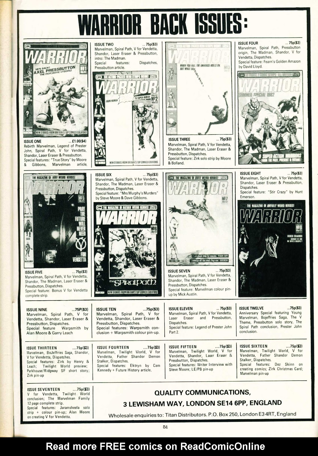 Warrior (1982) Issue #21 - Page 51