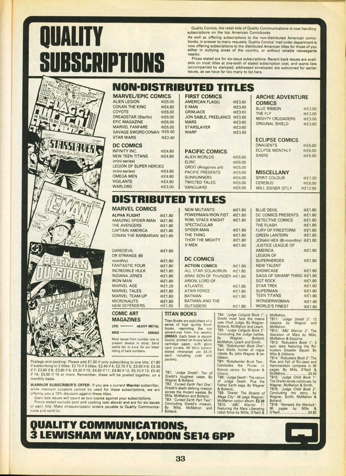 Warrior (1982) Issue #23 - Page 33
