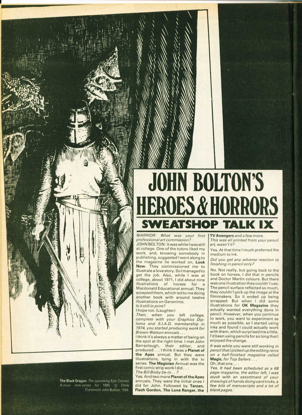 Warrior (1982) Issue #24 - Page 22
