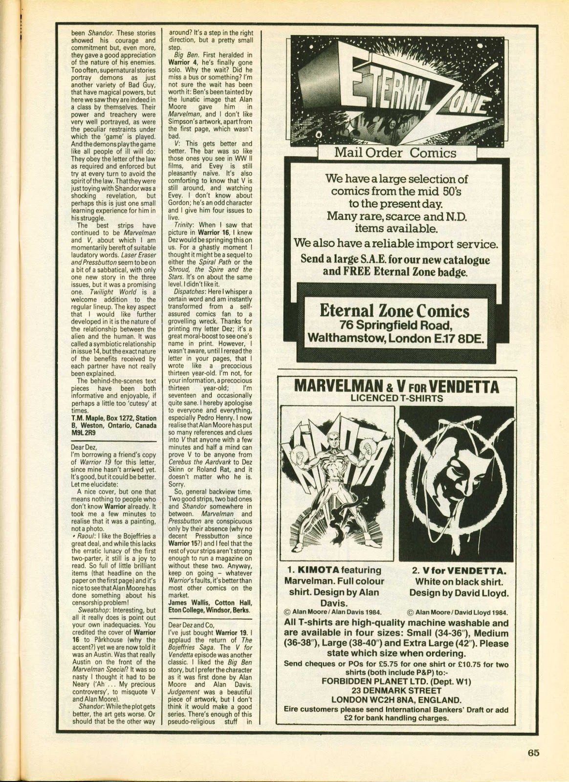 Warrior (1982) Issue #25 - Page 64