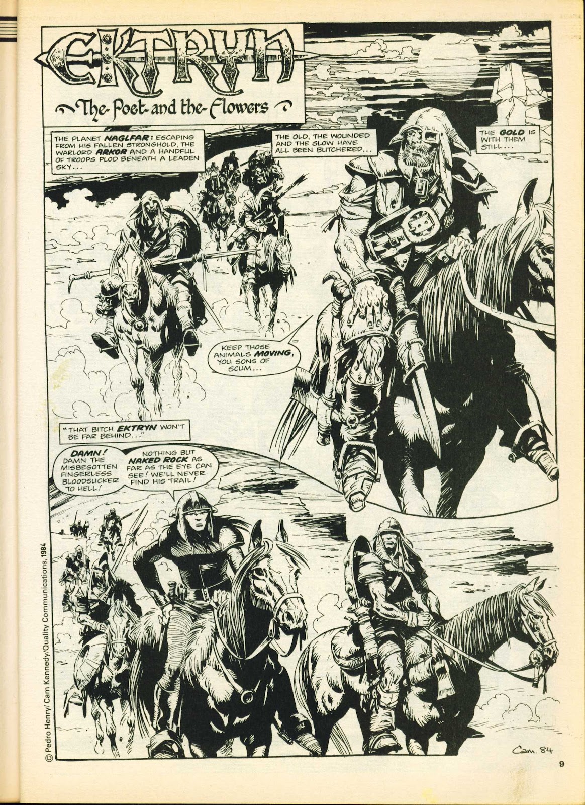 Warrior (1982) Issue #25 - Page 9