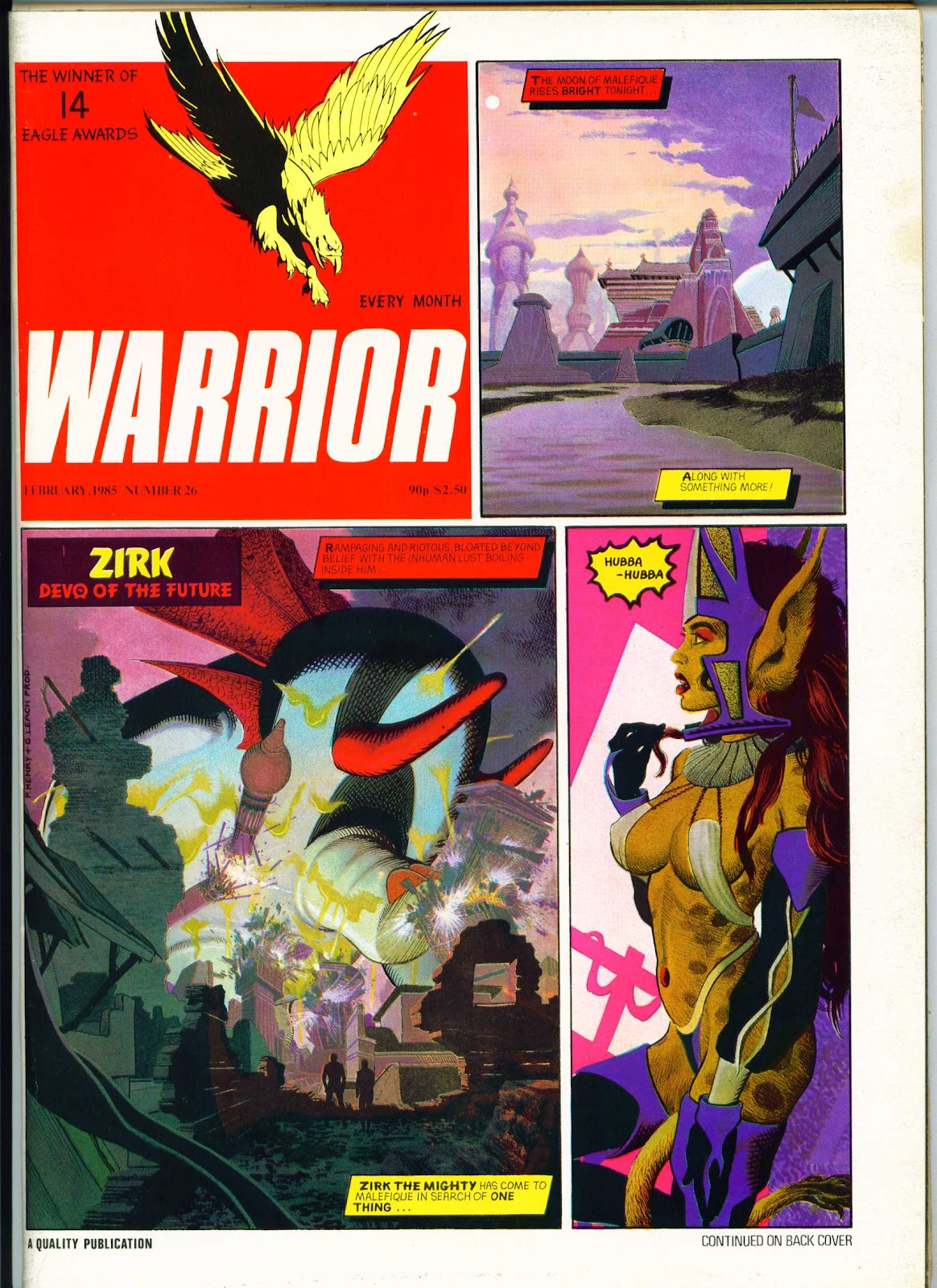 Warrior (1982) Issue #26 - Page 1