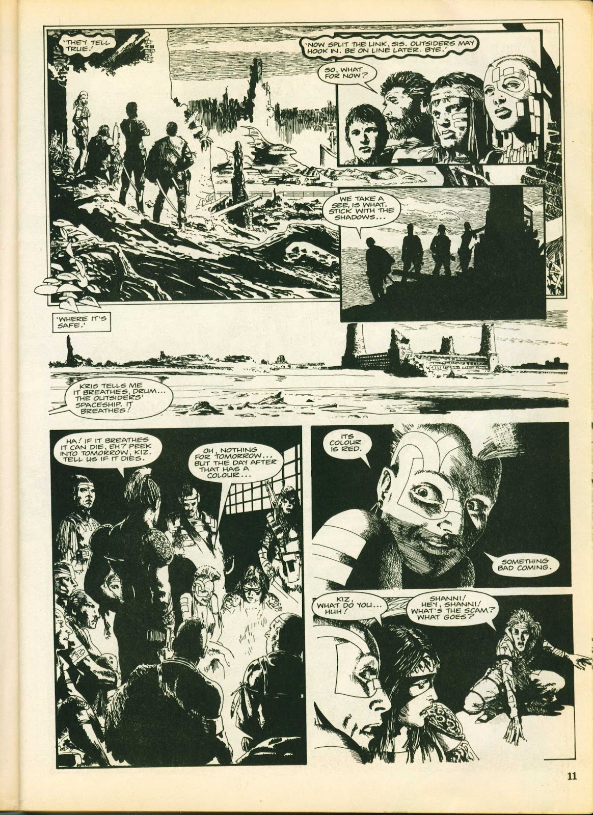 Warrior (1982) Issue #26 - Page 11