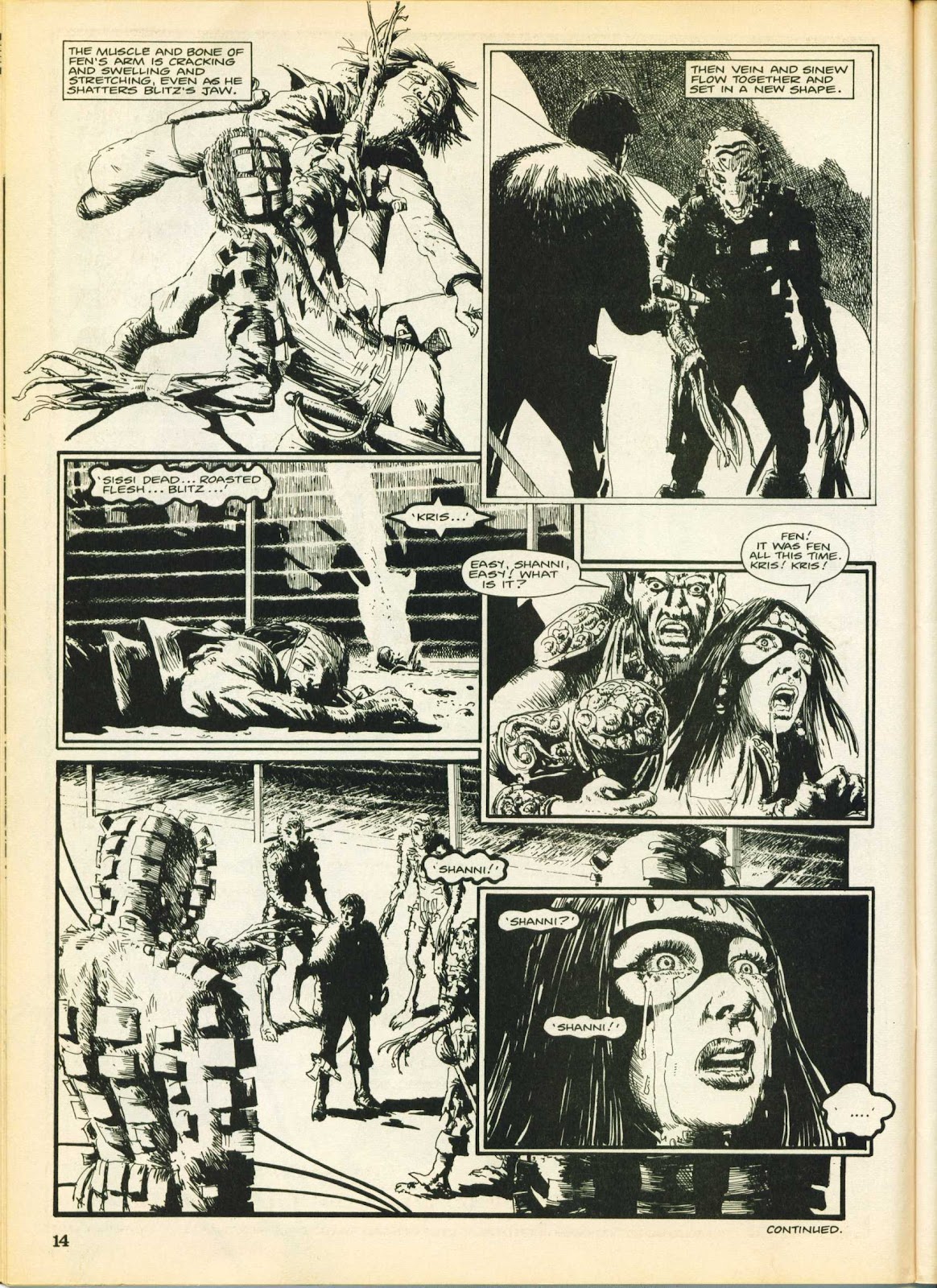 Warrior (1982) Issue #26 - Page 14