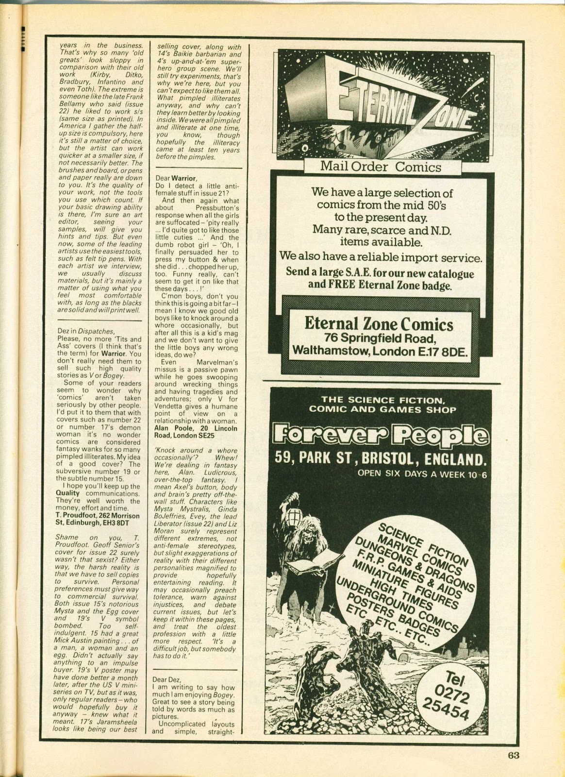 Warrior (1982) Issue #26 - Page 63
