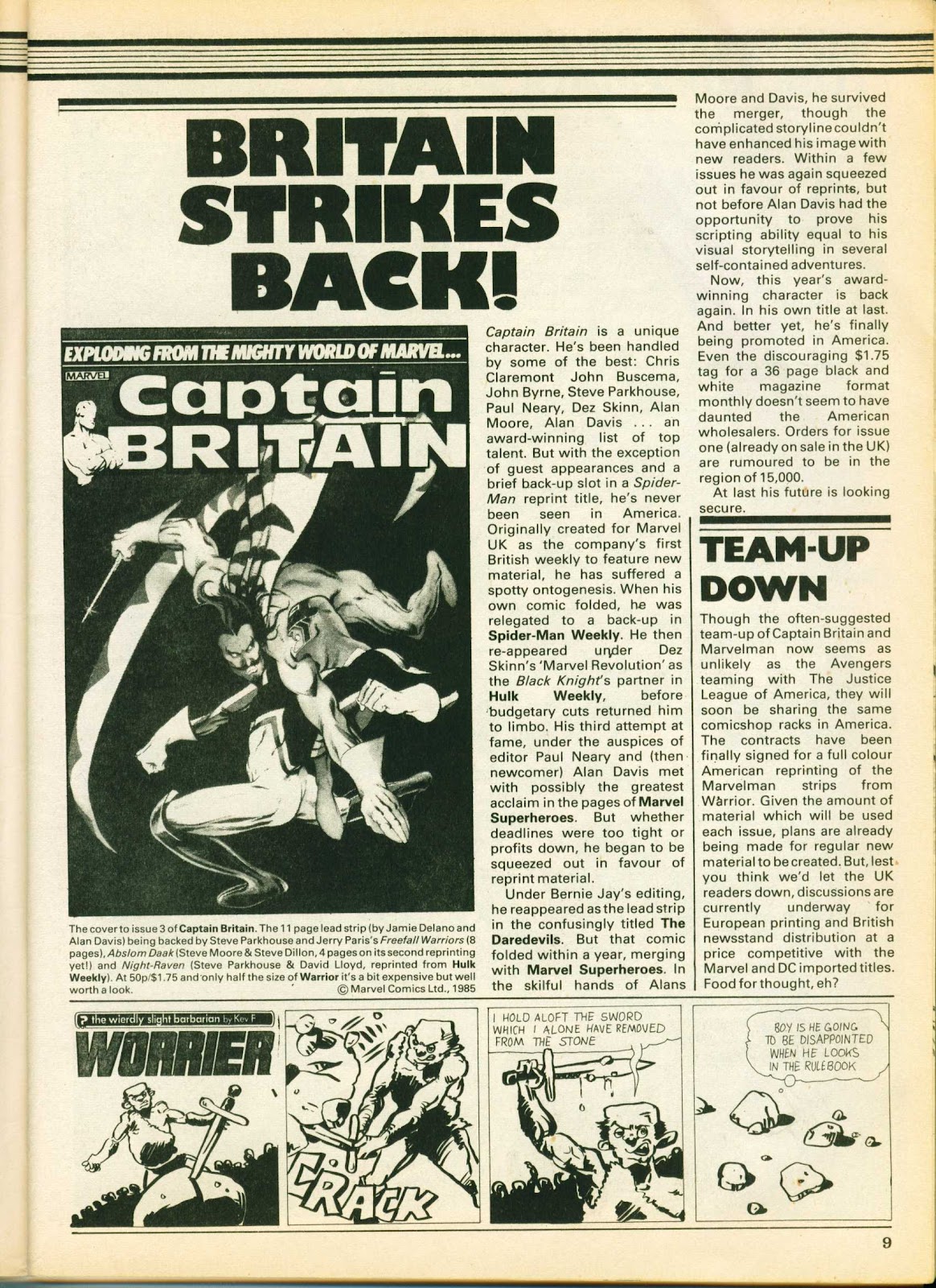 Warrior (1982) Issue #26 - Page 9