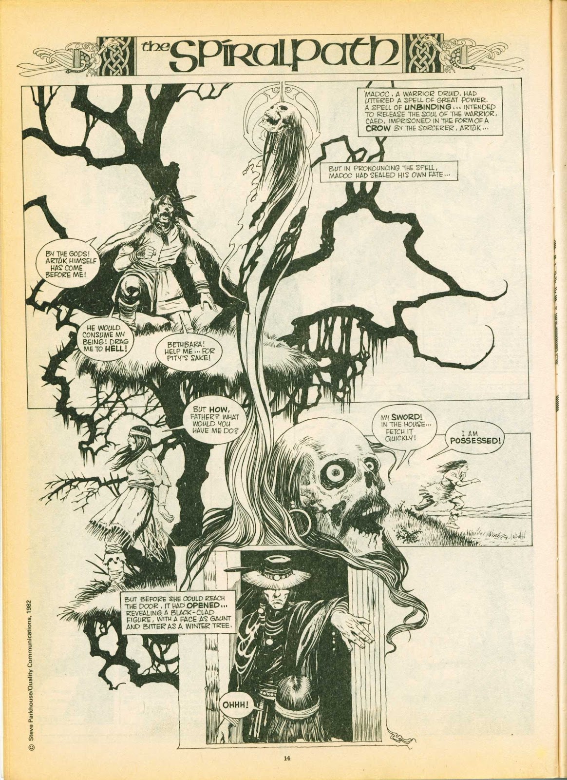 Warrior (1982) Issue #4 - Page 14