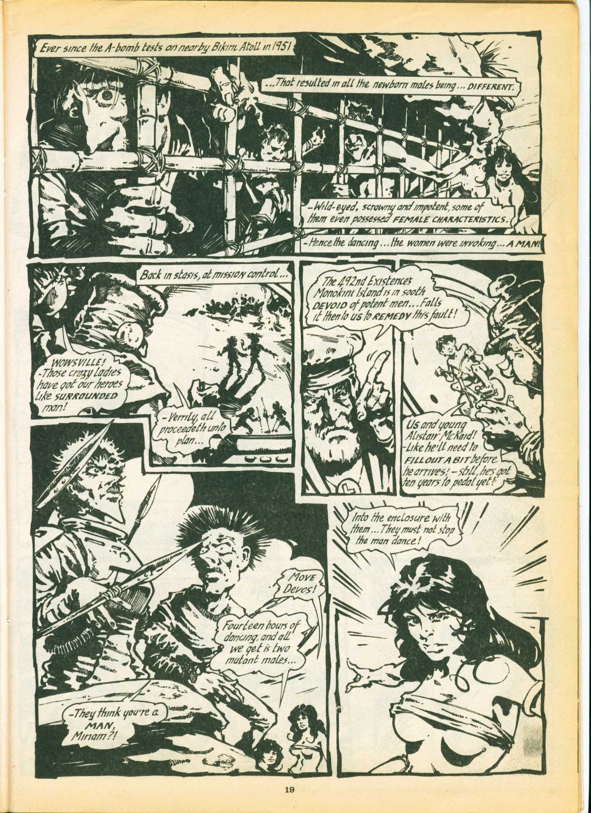 Warrior (1982) Issue #6 - Page 19