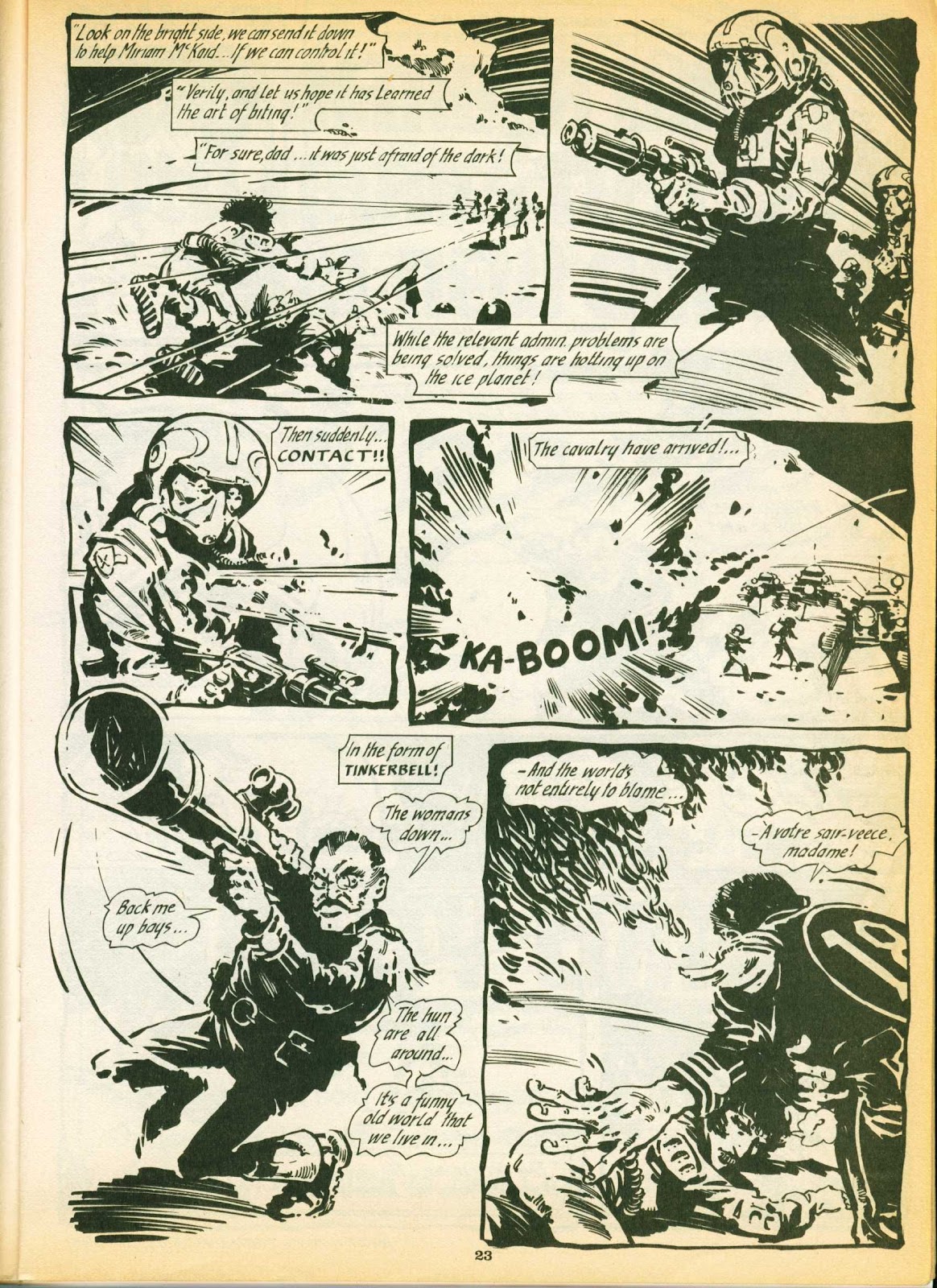 Warrior (1982) Issue #7 - Page 23