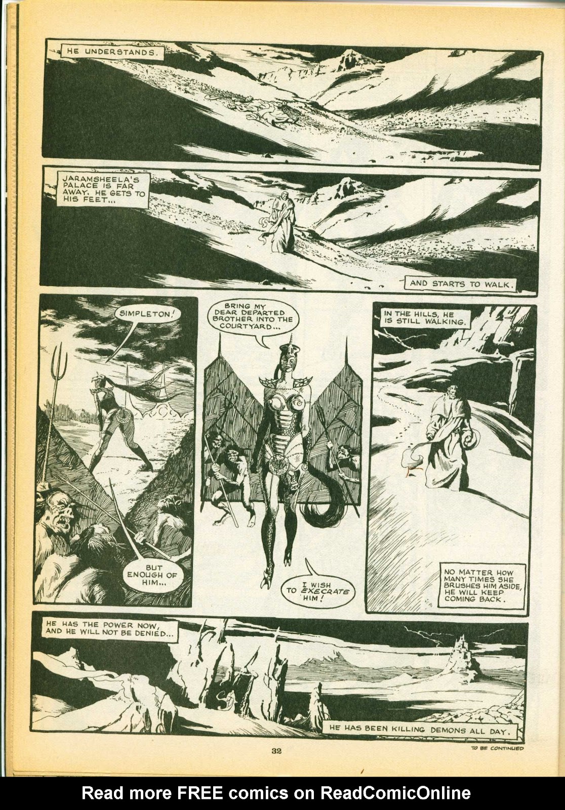 Warrior (1982) Issue #8 - Page 32