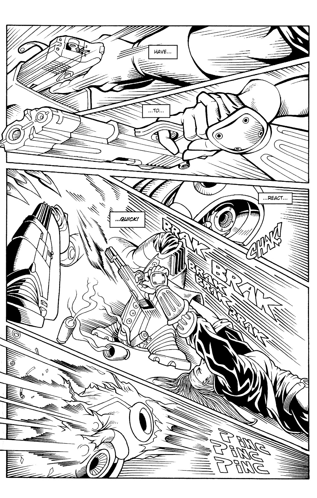 Warrior Nun: Black & White Issue #18 - Page 7