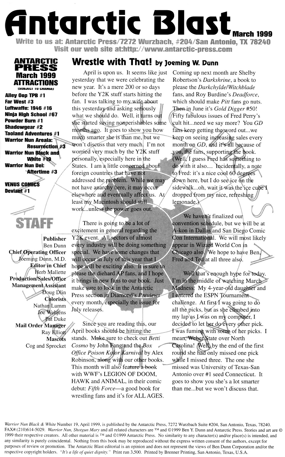 Warrior Nun: Black & White Issue #19 - Page 27