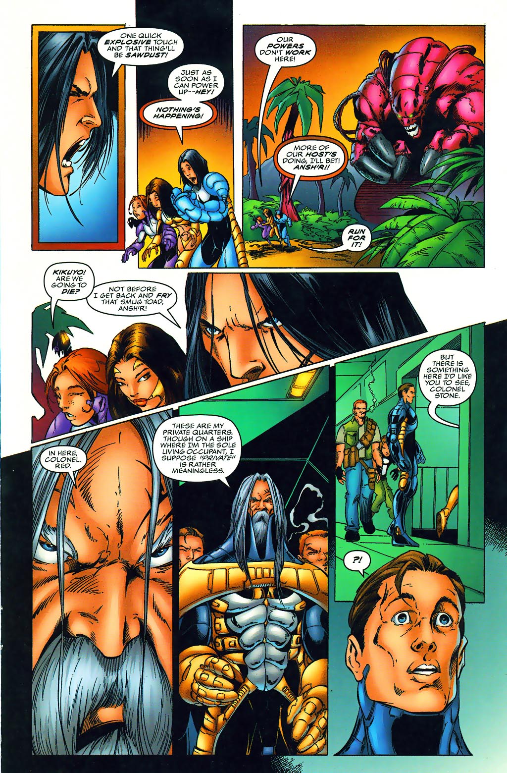 Weapon Zero (1996) Issue #8 - Page 9