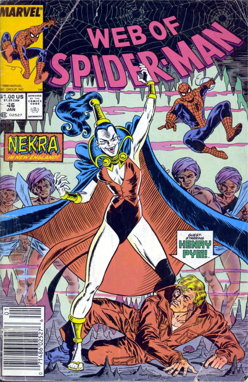 Web of Spider-Man (1985) Issue #46 - Page 1