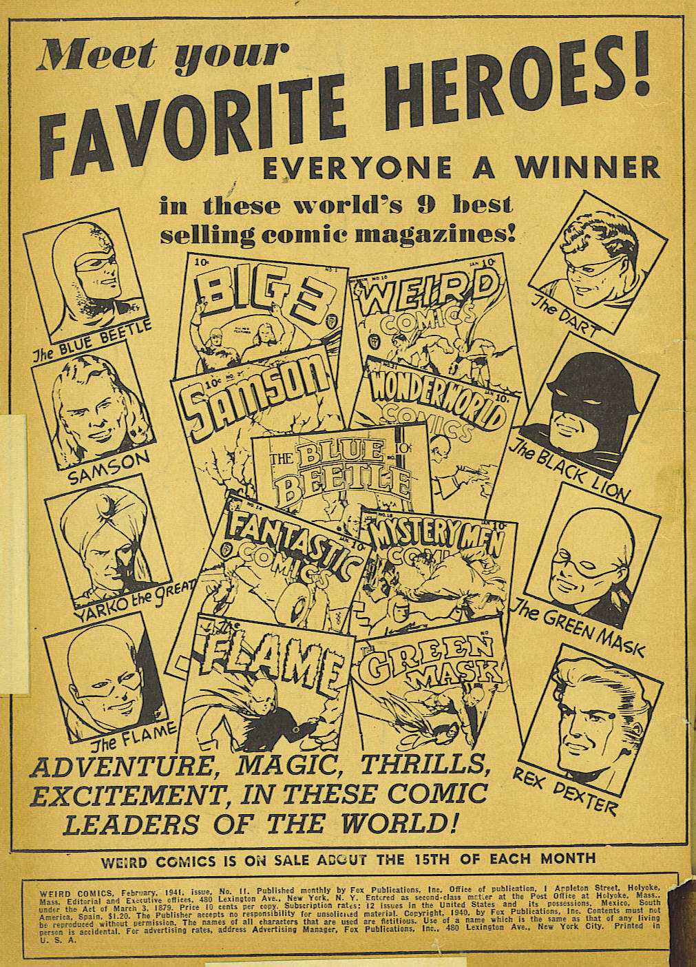 Weird Comics Issue #11 - Page 2