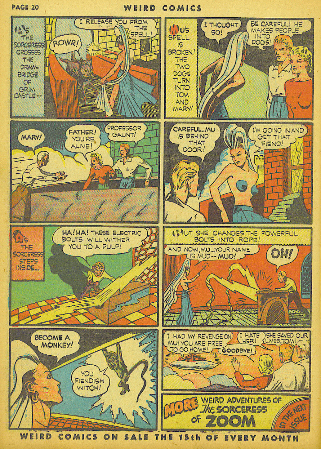 Weird Comics Issue #11 - Page 22