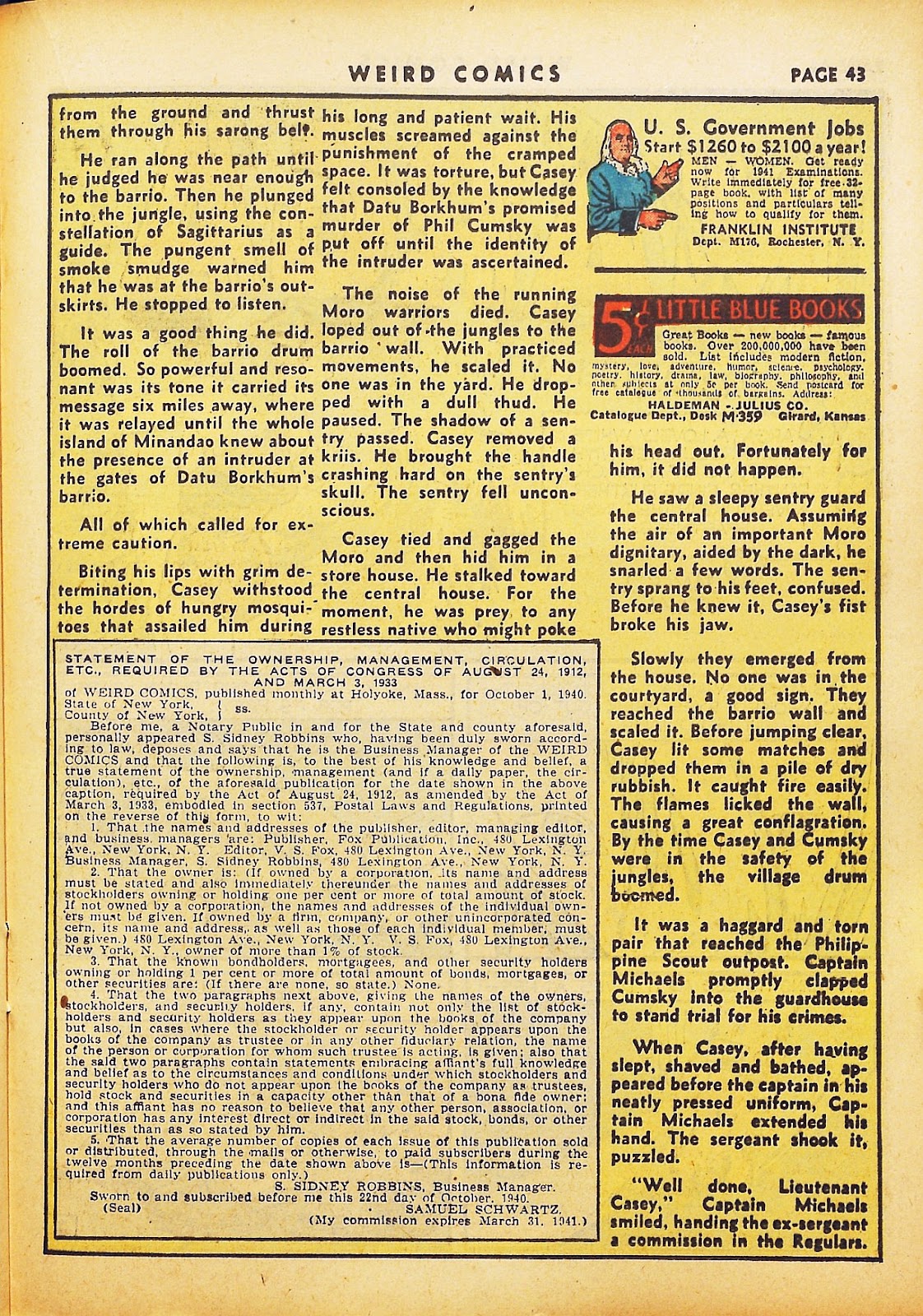 Weird Comics Issue #12 - Page 44