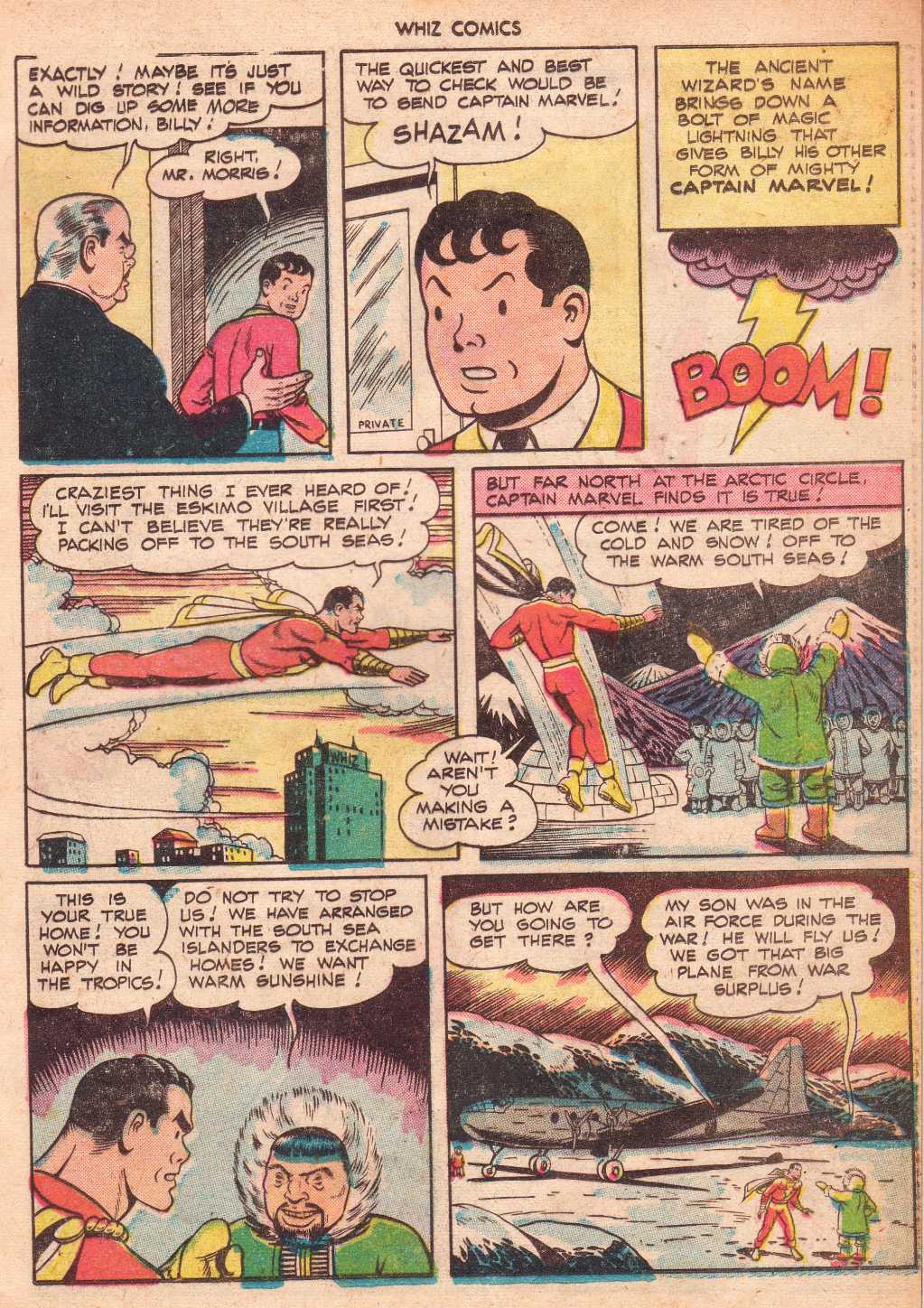 WHIZ Comics Issue #107 - Page 6