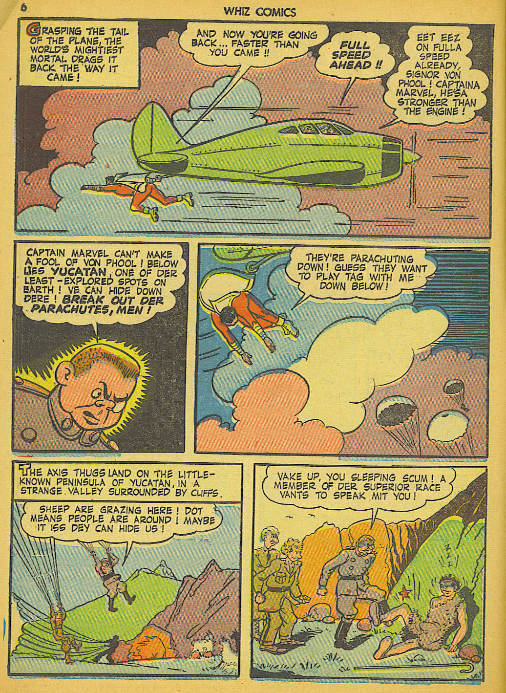 WHIZ Comics Issue #39 - Page 6