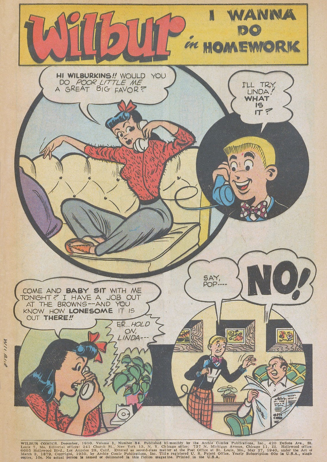 Wilbur Comics Issue #34 - Page 3