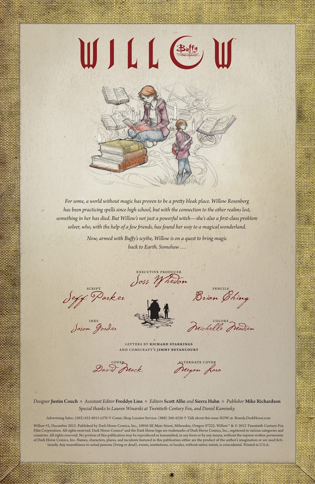 Willow (2012) Issue #2 - Page 2