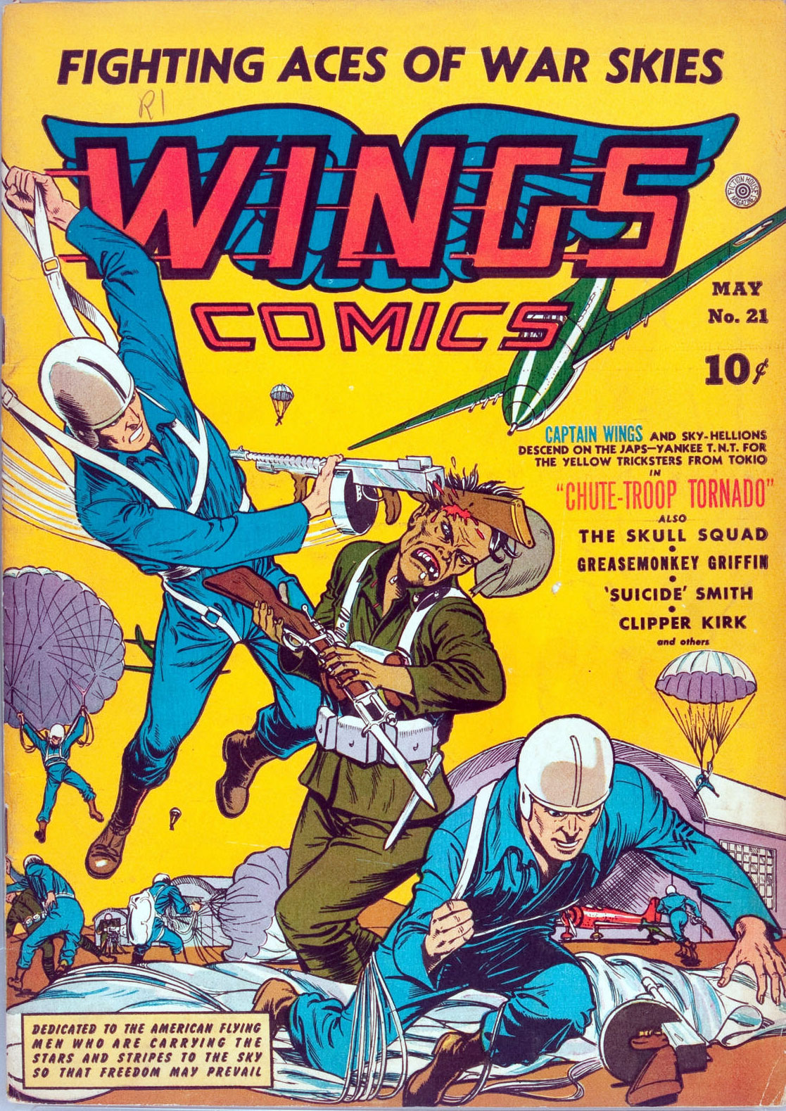 Wings Comics Issue #21 - Page 1