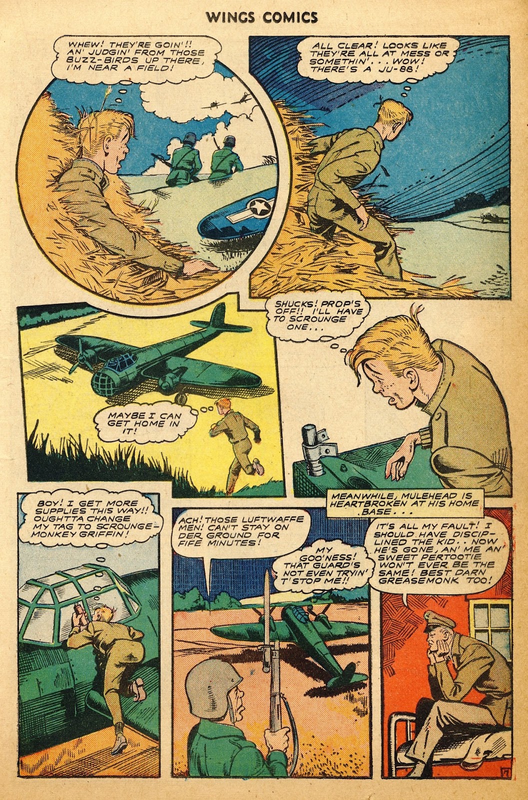 Wings Comics Issue #52 - Page 19