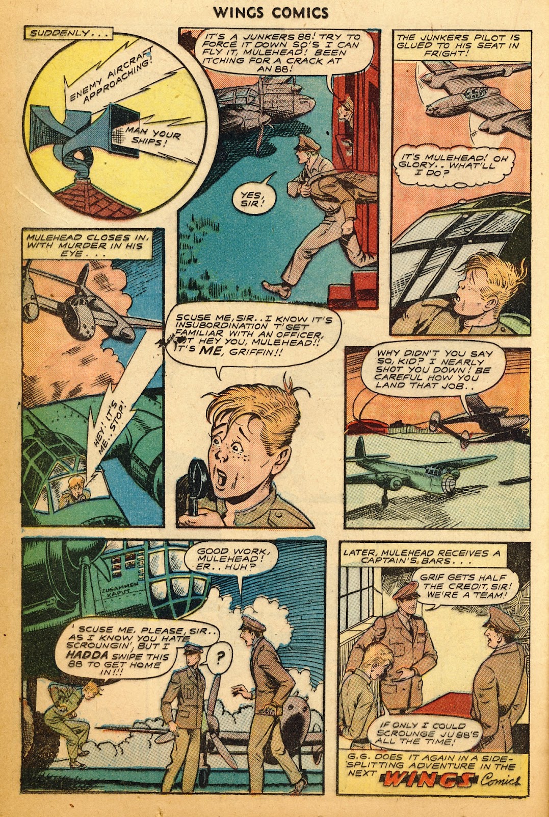 Wings Comics Issue #52 - Page 20