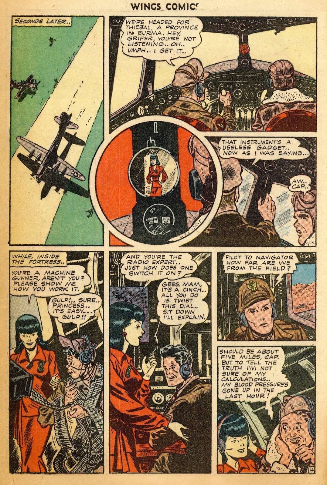 Wings Comics Issue #52 - Page 6