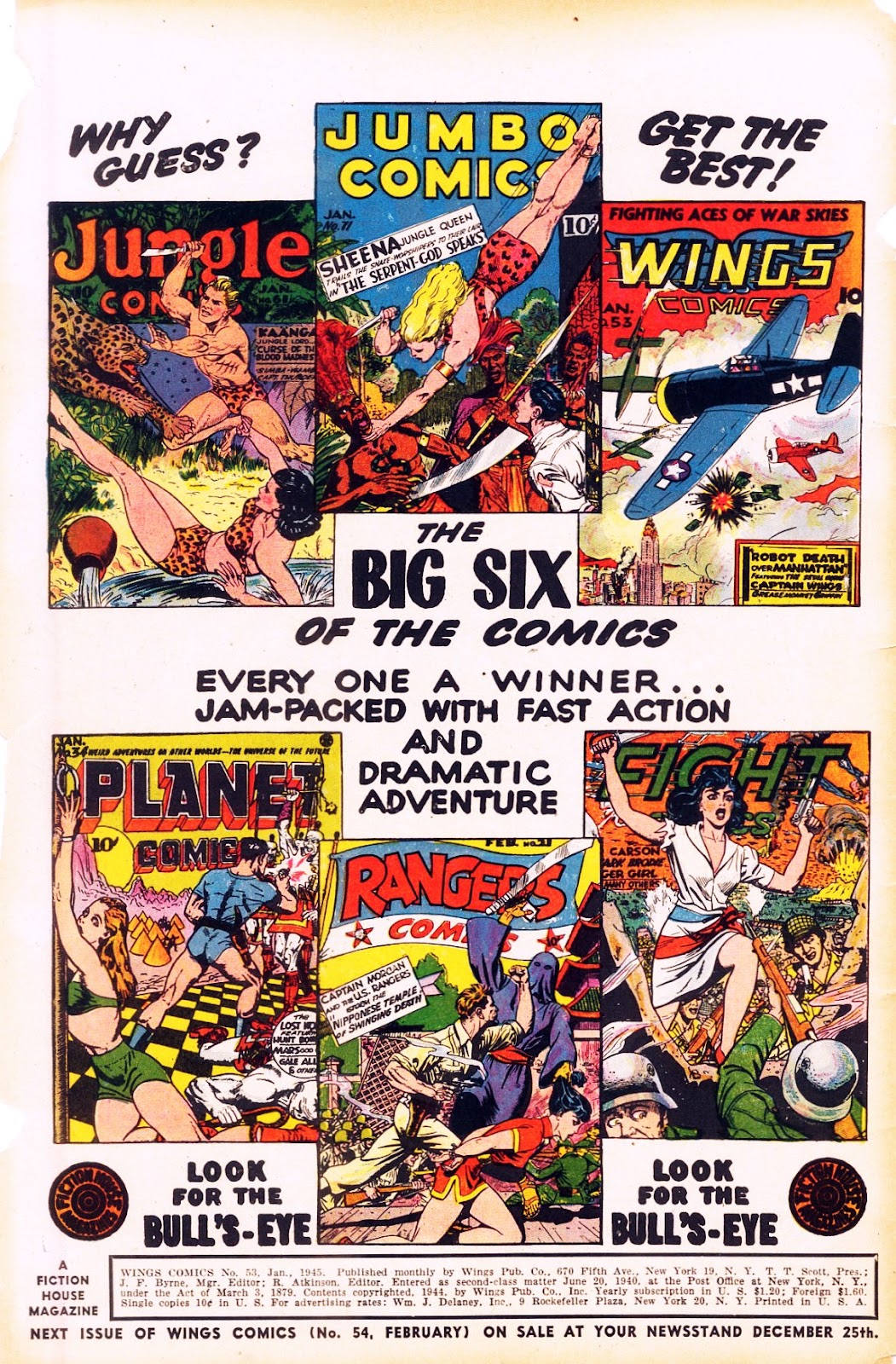 Wings Comics Issue #53 - Page 2