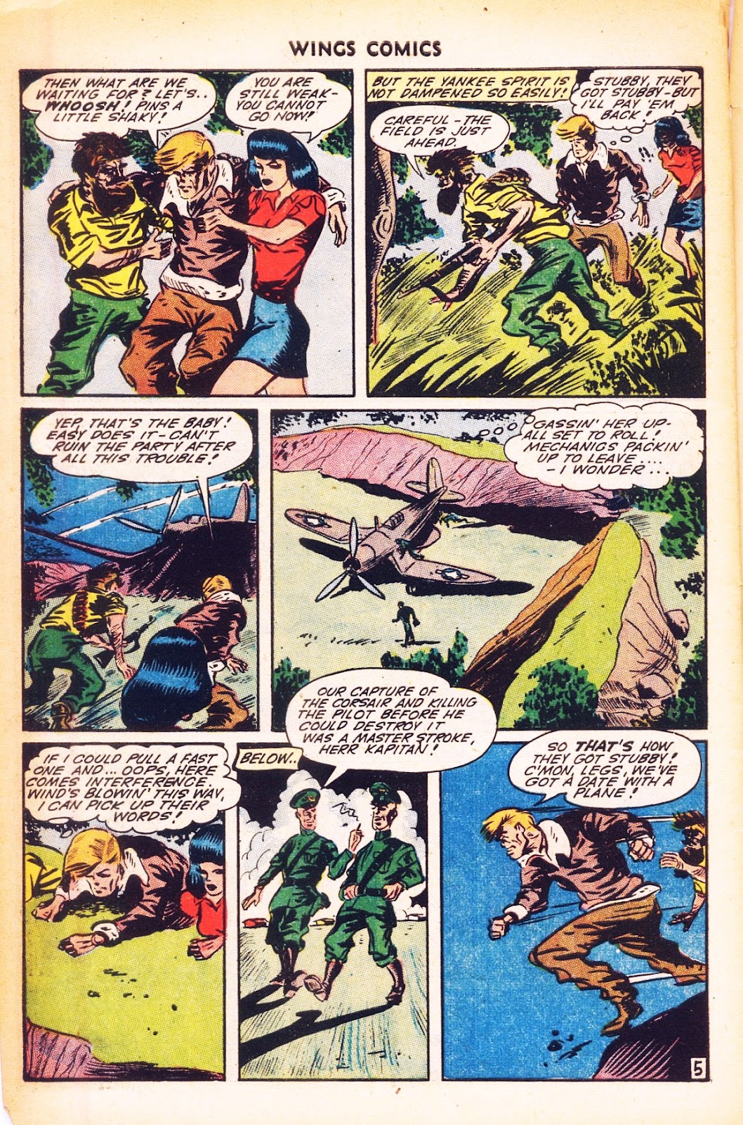 Wings Comics Issue #53 - Page 48