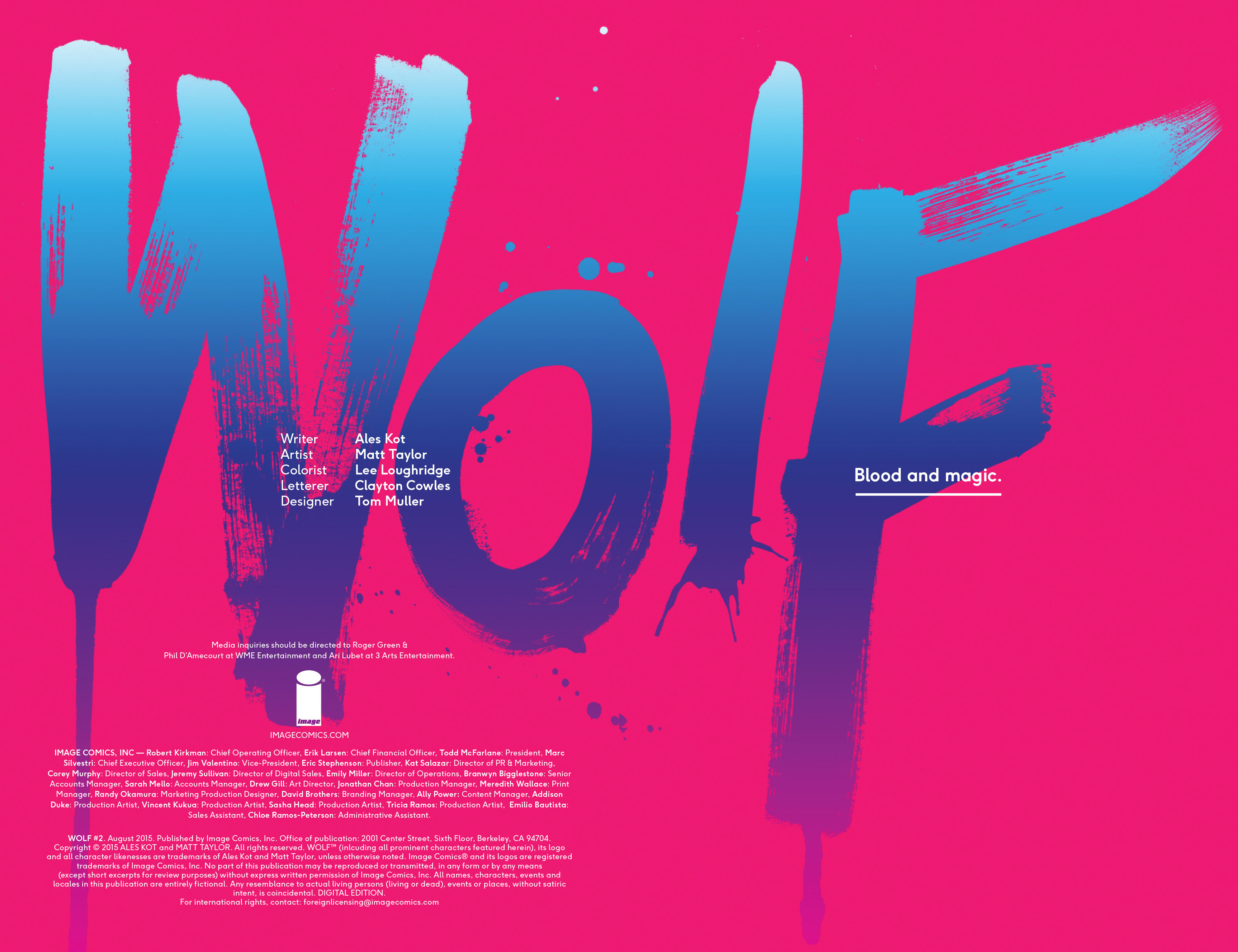 Wolf (2015) Issue #2 - Page 2