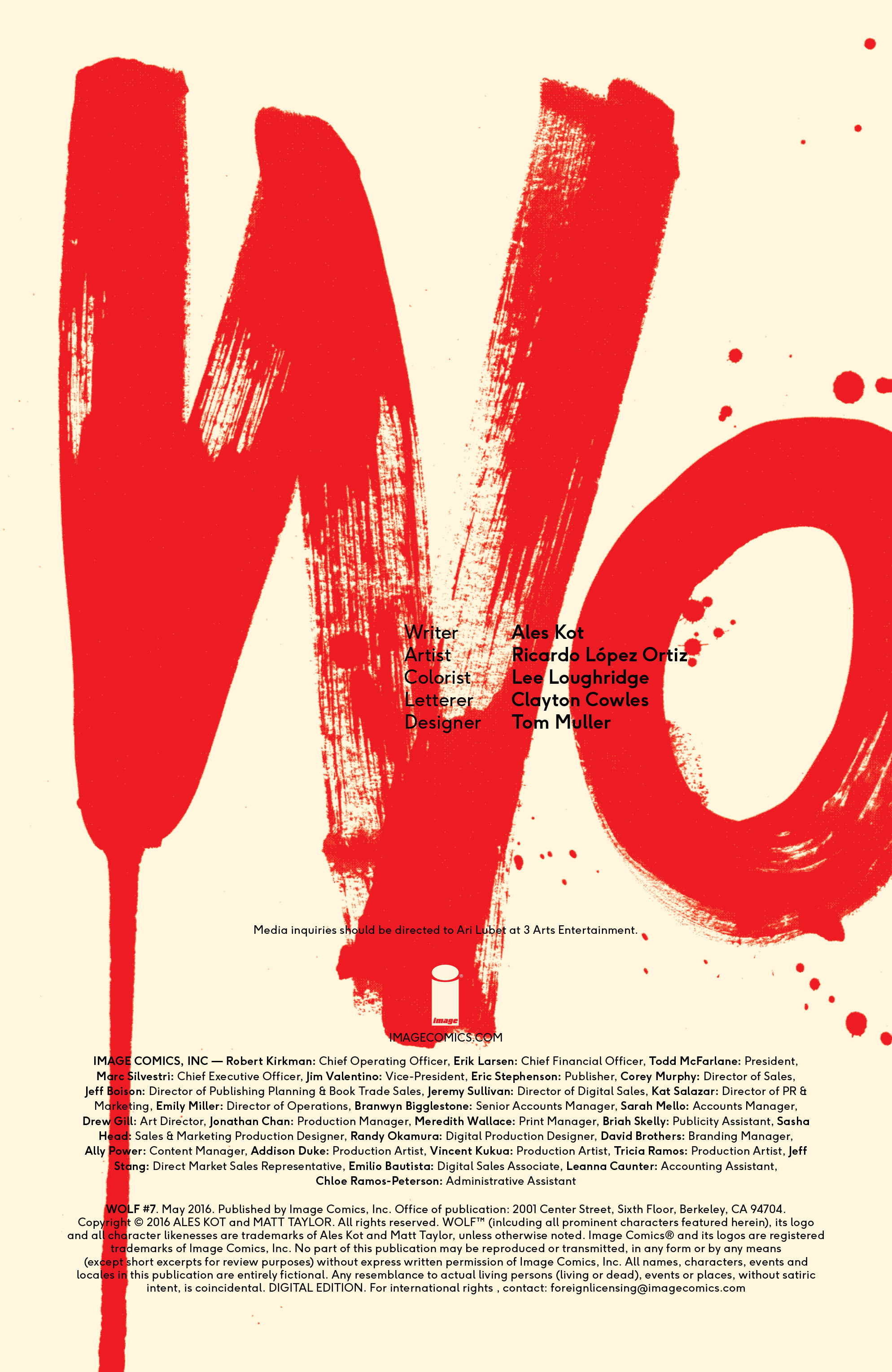 Wolf (2015) Issue #7 - Page 2