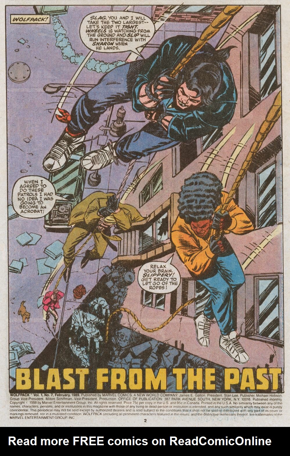 Wolfpack (1988) Issue #7 - Page 3