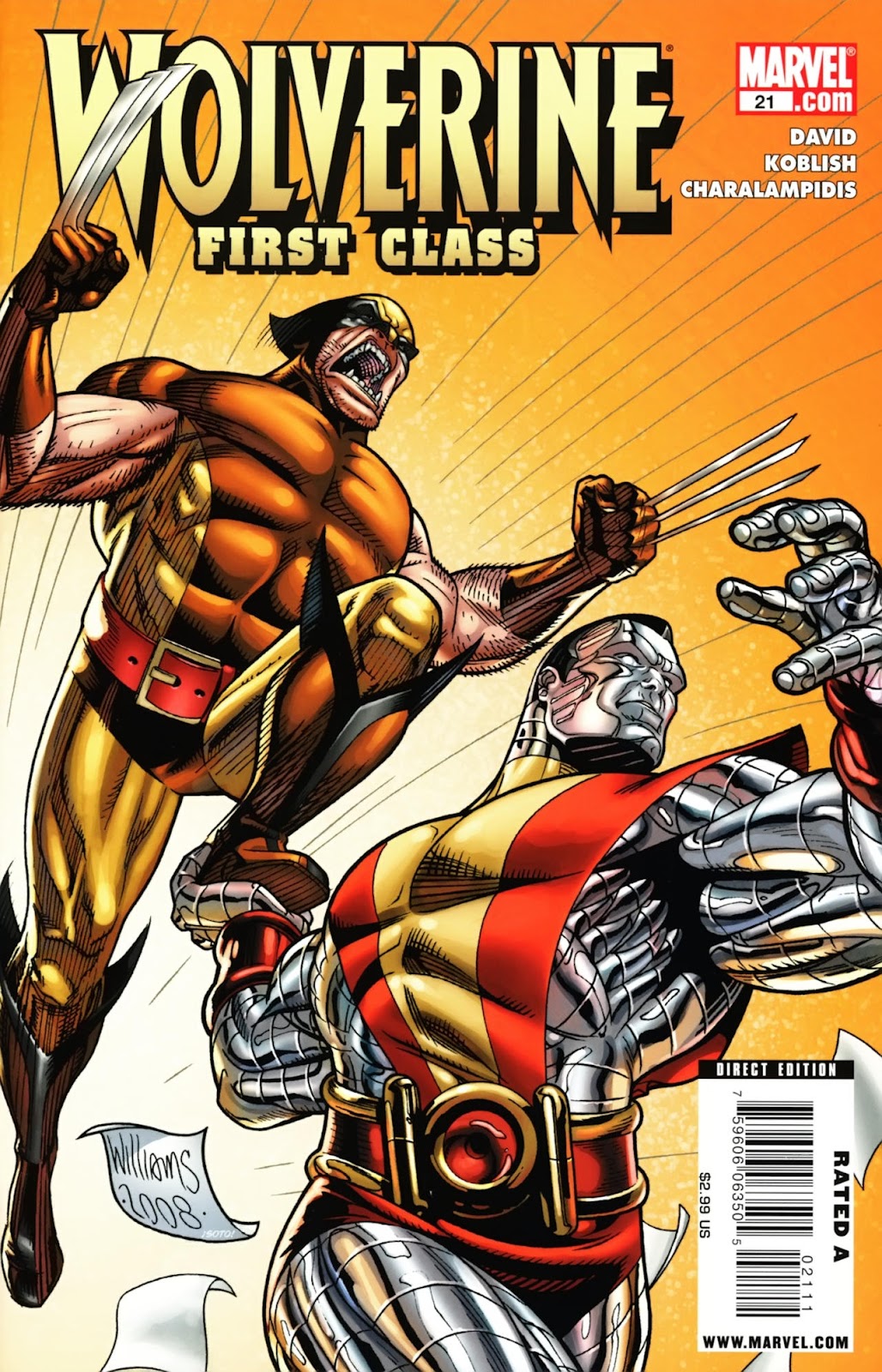 Wolverine: First Class Issue #21 - Page 1