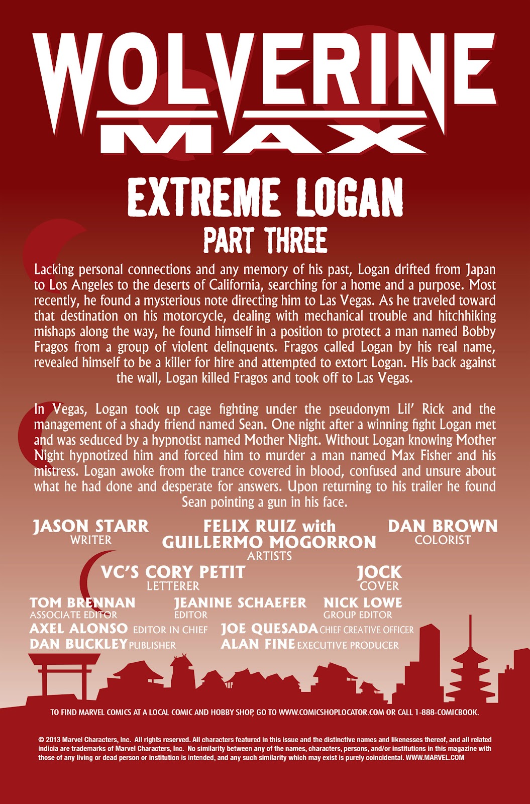 Wolverine MAX Issue #13 - Page 2