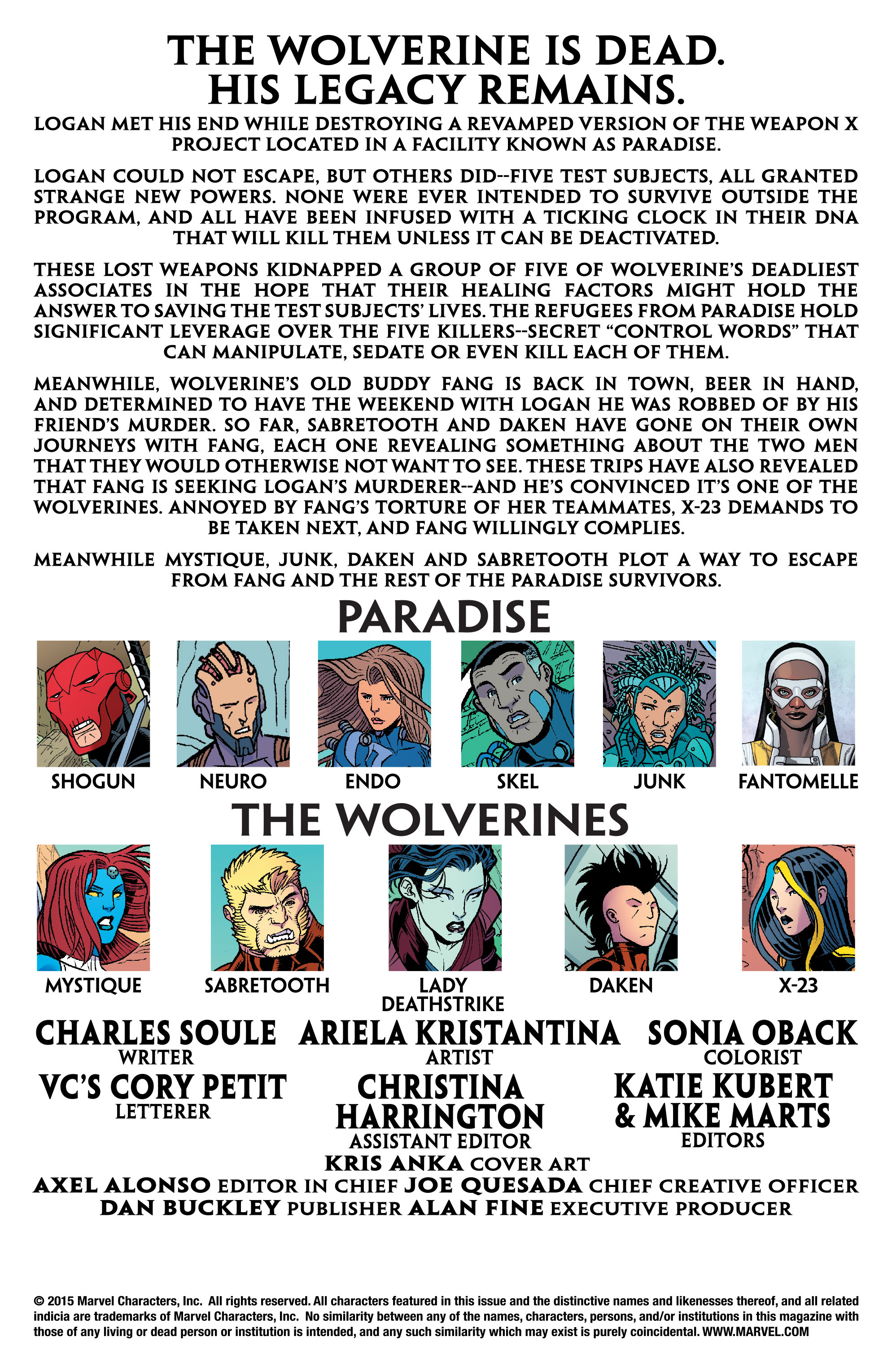 Wolverines Issue #11 - Page 2