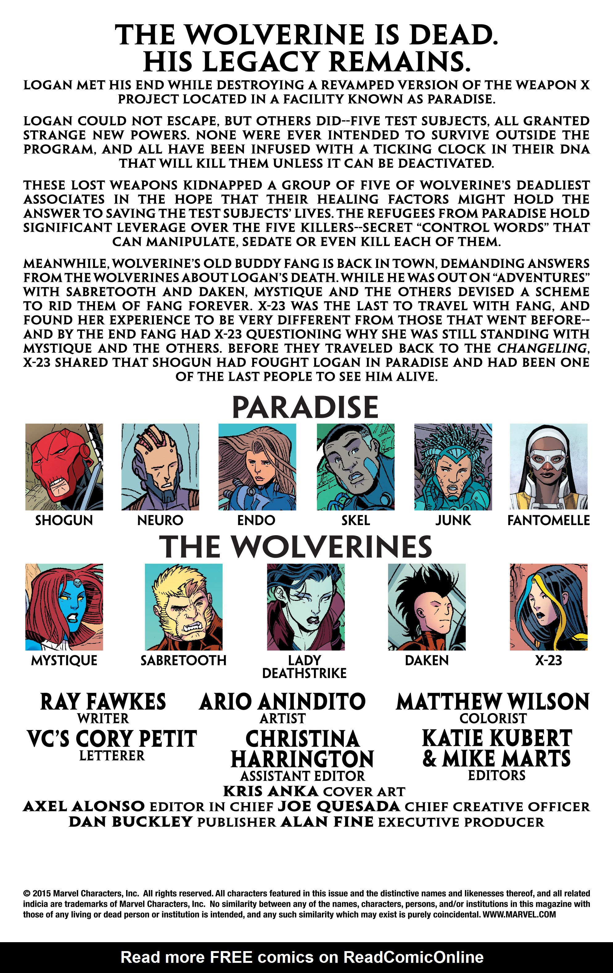 Wolverines Issue #12 - Page 2